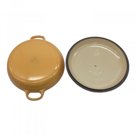 LE CREUSET (ルクルーゼ) ビュッフェキャセロール イエロー 26cm