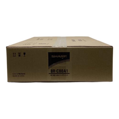 SHARP (シャープ) PC周辺機器 8TB 911633 8R-C80A1 8K対応USBハードディスク