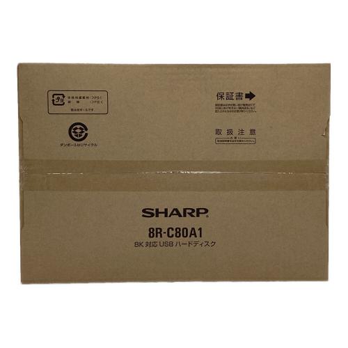 SHARP (シャープ) PC周辺機器 8TB 911633 8R-C80A1 8K対応USBハードディスク