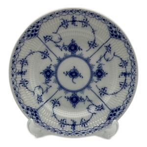 ROYAL COPENHAGEN (ロイヤル・コペンハーゲン) プレート 17cm ブルーフルーテッド・ハーフレース