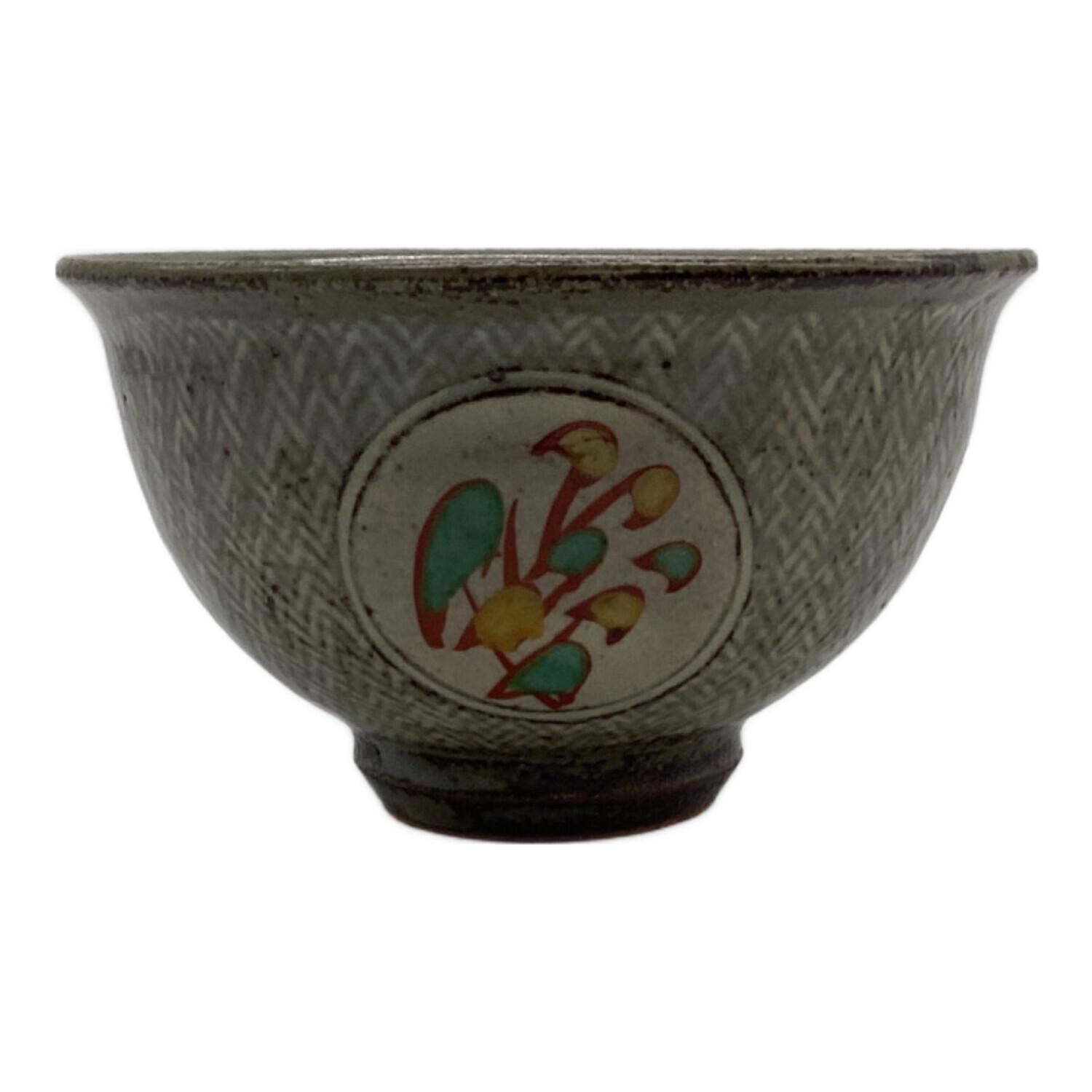 e3053 人間国宝 島岡達三 象嵌 茶碗 合わせ箱 抹茶碗 小鉢