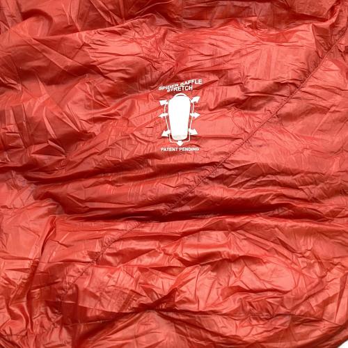 mont-bell (モンベル) seamless down hugger（シームレス ダウンハガー）800 #3 R/ZIP サンライズレッド