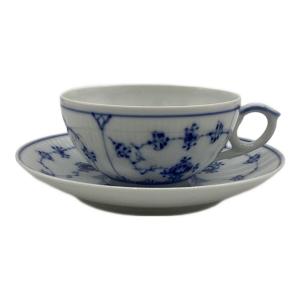 ROYAL COPENHAGEN (ロイヤル・コペンハーゲン) ティーカップ&ソーサー ブルーフルーテッド・プレイン