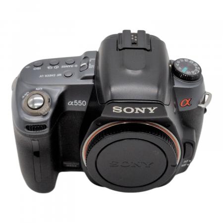 SONY(ソニー) デジタル一眼レフカメラ α550｜トレファクONLINE