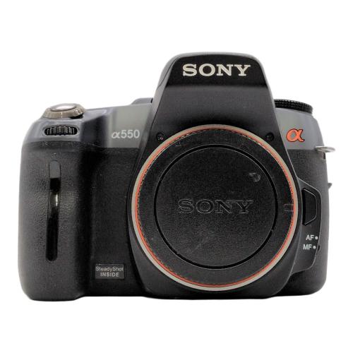 SONY(ソニー) デジタル一眼レフカメラ α550｜トレファクONLINE