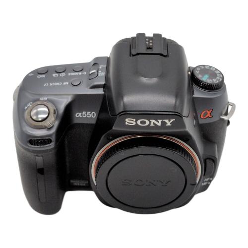 SONY(ソニー) デジタル一眼レフカメラ α550｜トレファクONLINE