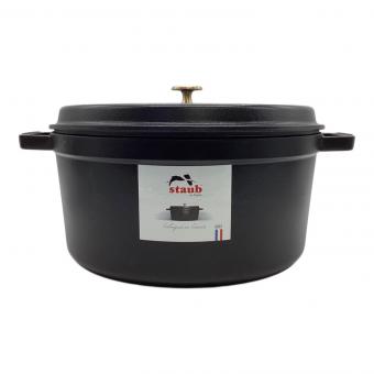 Staub (ストウブ) 両手鍋 ブラック 40509-863 IH対応 110