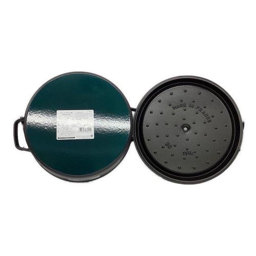 Staub (ストウブ) 両手鍋 ブラック 40509-863 IH対応 110