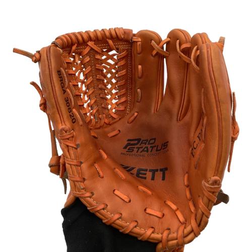 ZETT (ゼット) 軟式グラブ PRO STATUS（プロステイタス）内野手用 ブラウン BRGA30820 日本製