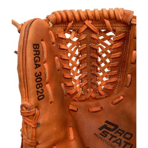 ZETT (ゼット) 軟式グラブ PRO STATUS（プロステイタス）内野手用 ブラウン BRGA30820 日本製