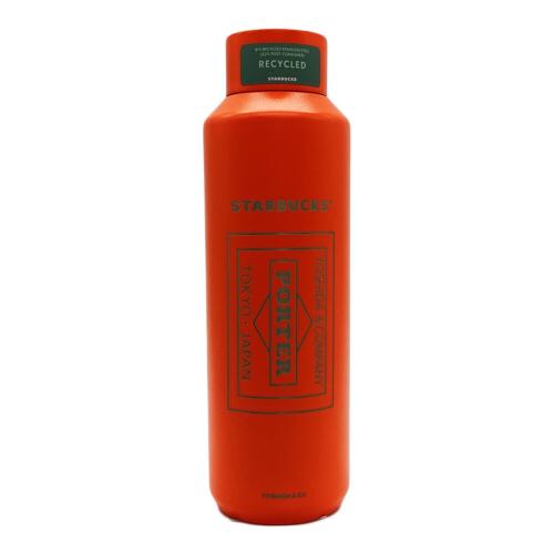 STARBUCKS COFFEE (スターバックスコーヒー) PORTER（ポーター）リサイクルステンレスボトル マットオレンジ 591ml 未使用品