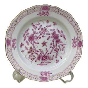 Meissen (マイセン) プレート リッチピンク 18cm インドの華