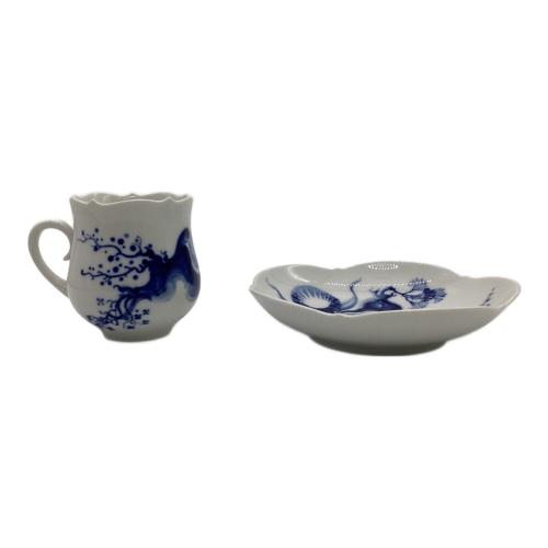 Meissen (マイセン) ティーカップ&ソーサー ブルーオーキッド 23562・23572