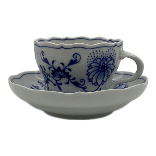 Meissen (マイセン) ティー・コーヒー兼用 カップ&ソーサー 562・572 ブルーオニオン