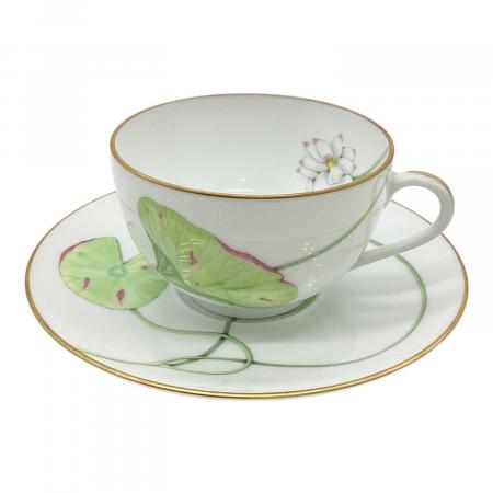 エルメス　HERMES ナイルの庭 プレートとカップ＆ソーサーのセット HERMES (エルメス) カップ&ソーサー ナイルの庭｜トレファクONLINE