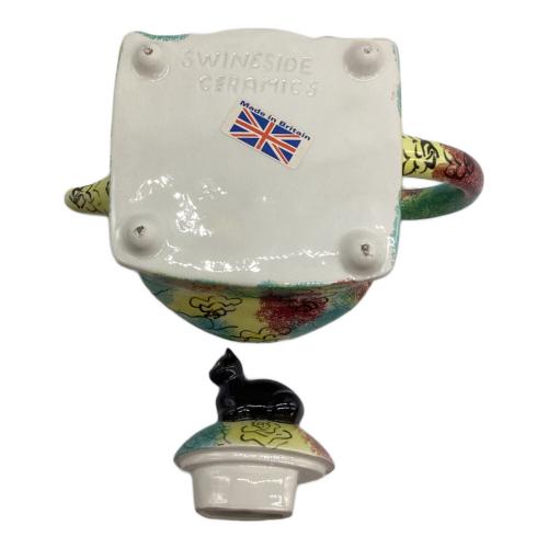SWINESIDE CERAMICS（スウィンサイド セラミックス）黒猫のティーポット