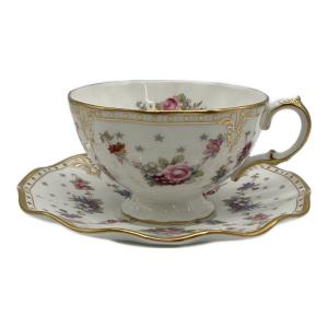 ROYAL CROWN DERBY (ロイヤルクラウンダービー) ティーカップ&ソーサー ROYAL ANTOINETTE（ロイヤルアントワネット）