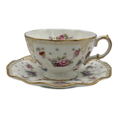 ROYAL CROWN DERBY (ロイヤルクラウンダービー) ティーカップ&ソーサー ROYAL ANTOINETTE（ロイヤルアントワネット）