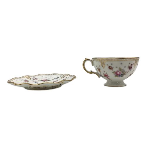 ROYAL CROWN DERBY (ロイヤルクラウンダービー) ティーカップ&ソーサー ROYAL ANTOINETTE（ロイヤルアントワネット）