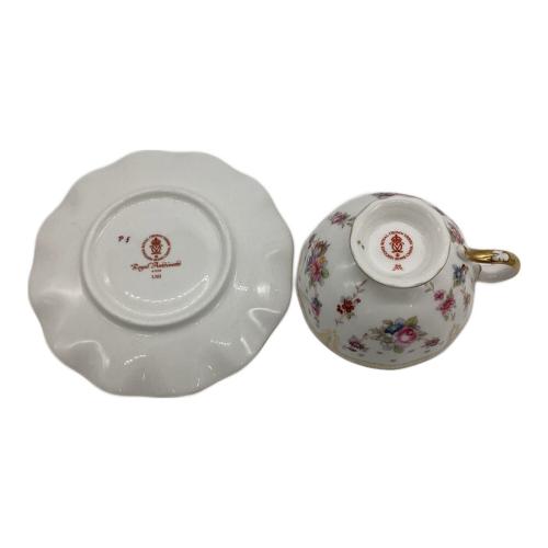 ROYAL CROWN DERBY (ロイヤルクラウンダービー) ティーカップ&ソーサー ROYAL ANTOINETTE（ロイヤルアントワネット）