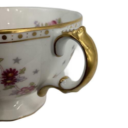 ROYAL CROWN DERBY (ロイヤルクラウンダービー) ティーカップ&ソーサー ROYAL ANTOINETTE（ロイヤルアントワネット）