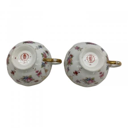 最終価格 ☆美品☆　ロイヤルクラウンダービー　ティーカップ＆ソーサー　2客セット ROYAL CROWN DERBY (ロイヤルクラウンダービー) ティーカップ