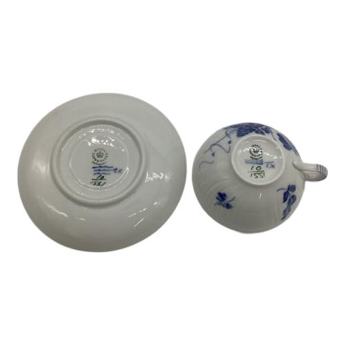 ROYAL COPENHAGEN (ロイヤル・コペンハーゲン) ティーカップ&ソーサー ブルーフラワー・カーブ 1551