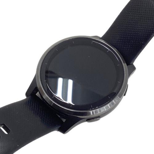 GARMIN (ガーミン) ゴルフGPSナビウォッチ 説明書・充電ケーブル・箱付 ブラック VIVOACTIVE4 スマートウォッチ