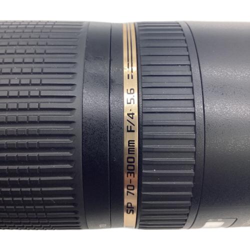 TAMRON (タムロン) ズームレンズ Model A005 SP 70-300mm F/4-5.6 Di VC USD キャノン用 専用レンズフード HA005 付き