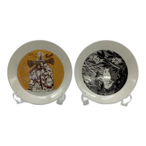 ARABIA (アラビア) ムーミンプレートセット 19cm FAZER&DREAMIN/FAZER&UNELMOL 2Pセット 2014