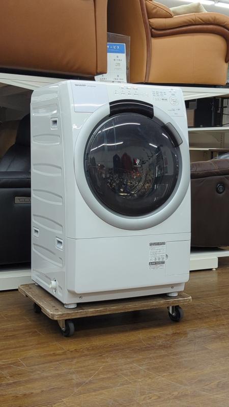 SHARP(シャープ) ドラム式洗濯乾燥機 ES-S7J-WL|トレファクONLINE SHARP(シャープ) ドラム式洗濯乾燥機 ES-S7J-WL|トレファクONLINE