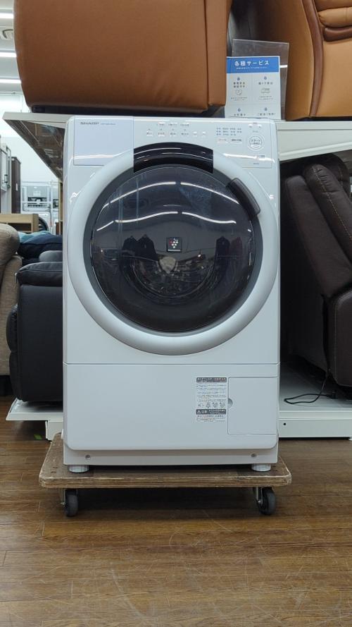 SHARP(シャープ) ドラム式洗濯乾燥機 ES-S7J-WL