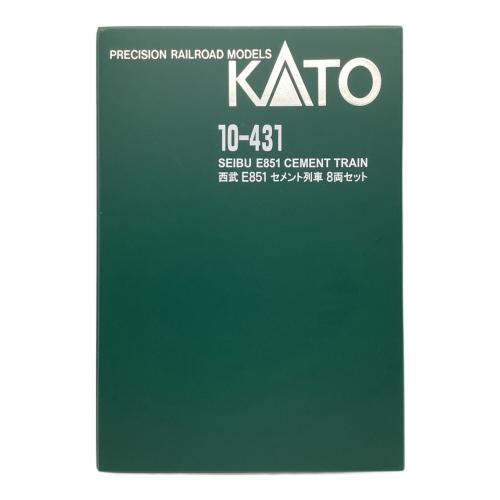 KATO（カトー）Nゲージ 西武 E851 セメント車両 8両セット 10-431