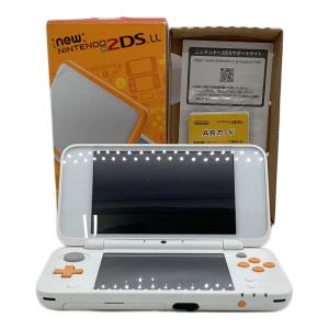 Nintendo (ニンテンドー) New 2DS LL ホワイト×オレンジ 動作確認済み JAN-001