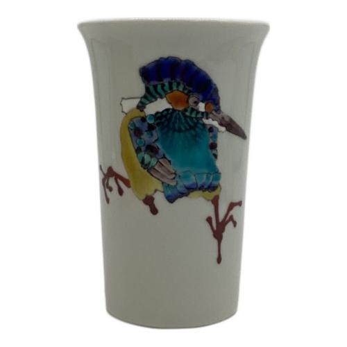 九谷焼 (クタニヤキ) タンブラー 武腰潤作 川蝉の碗