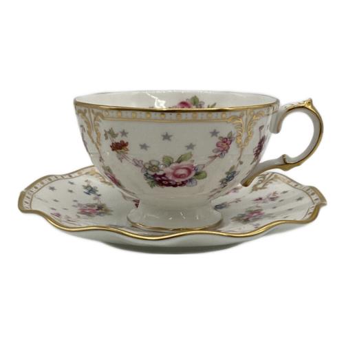 ROYAL CROWN DERBY (ロイヤルクラウンダービー) ティーカップ&ソーサー ROYAL ANTOINETTE（ロイヤルアントワネット）