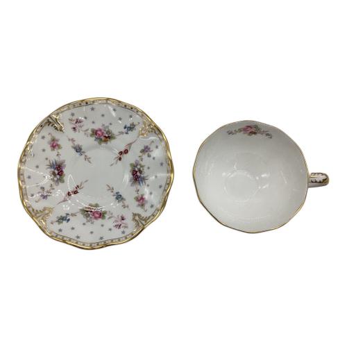 ROYAL CROWN DERBY (ロイヤルクラウンダービー) ティーカップ&ソーサー ROYAL ANTOINETTE（ロイヤルアントワネット）