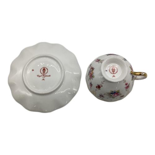 ROYAL CROWN DERBY (ロイヤルクラウンダービー) ティーカップ&ソーサー ROYAL ANTOINETTE（ロイヤルアントワネット）