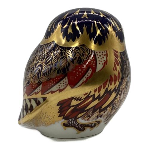 ROYAL CROWN DERBY (ロイヤルクラウンダービー) フクロウ ペーパーウェイト