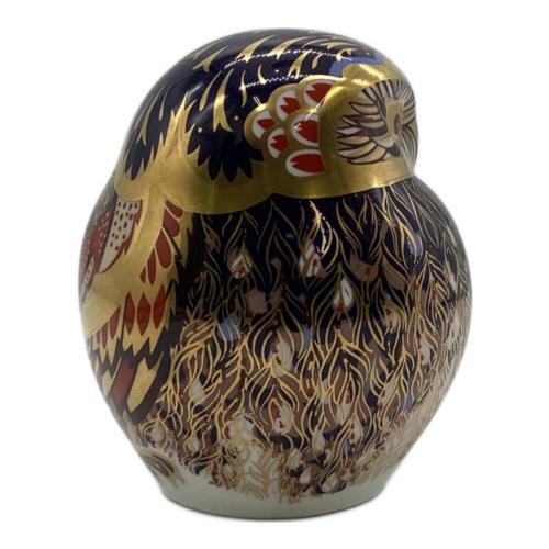 ROYAL CROWN DERBY (ロイヤルクラウンダービー) フクロウ ペーパーウェイト