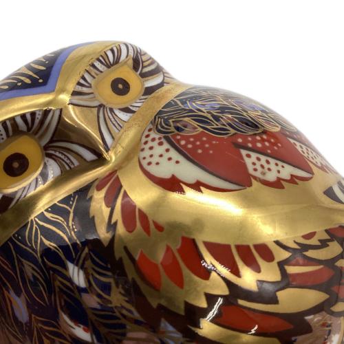 ROYAL CROWN DERBY (ロイヤルクラウンダービー) フクロウ ペーパーウェイト