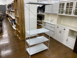 無印良品 (ムジルシリョウヒン) スチールユニットシェルフ グレー