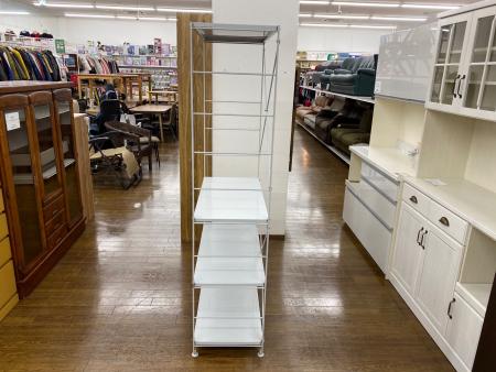 無印良品 (ムジルシリョウヒン) スチールユニットシェルフ グレー 