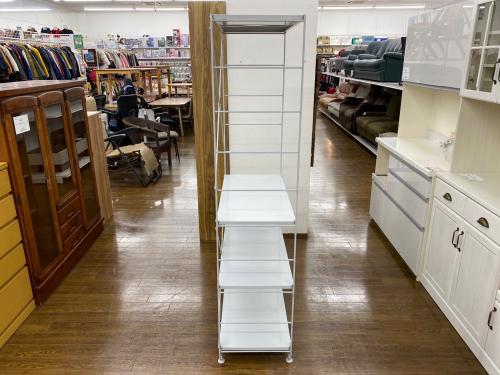 無印良品 (ムジルシリョウヒン) スチールユニットシェルフ グレー