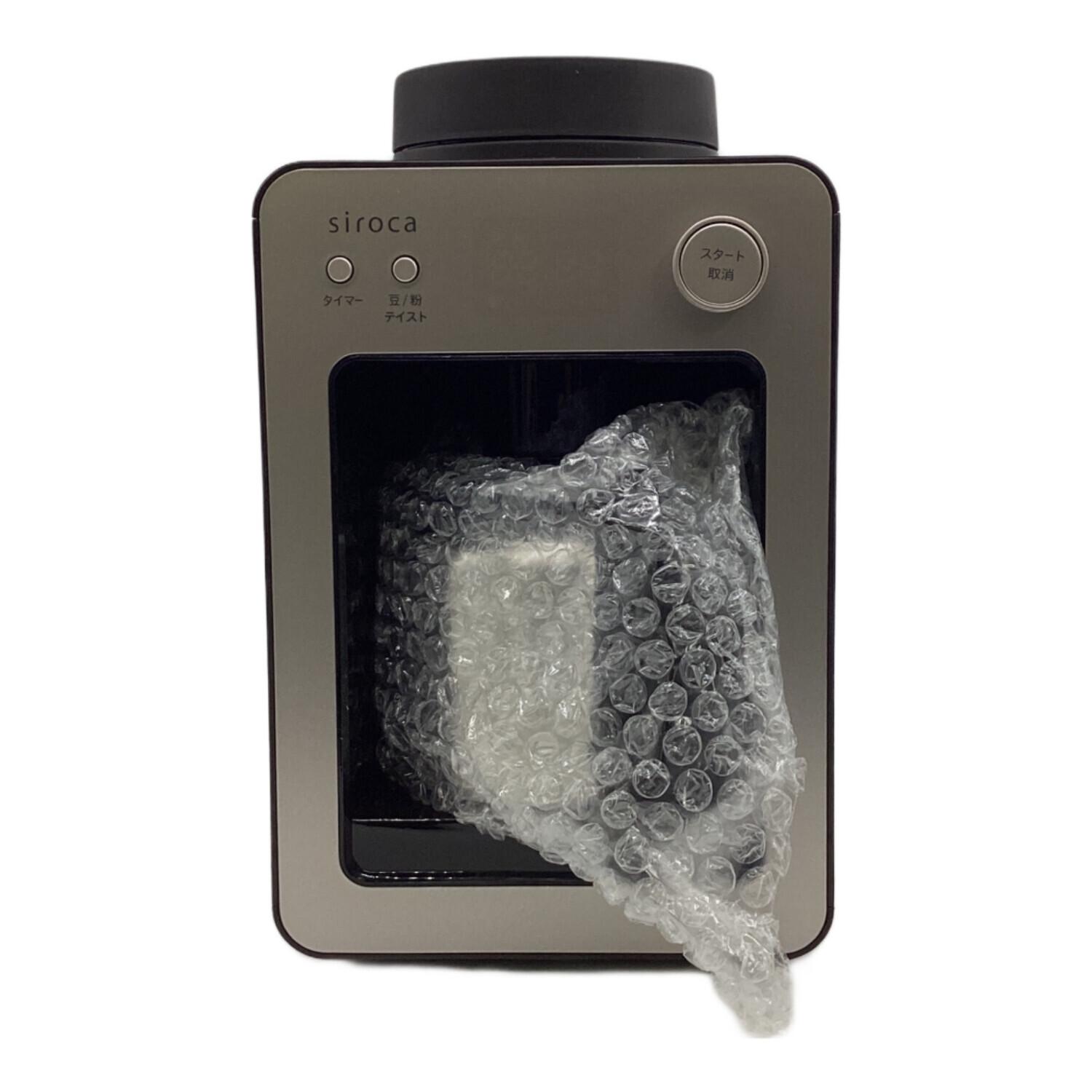 値下げ　【新品未使用】siroca 全自動コーヒーメーカー　SC-A372 シロカ siroca 全自動 コーヒーメーカー 未使用品 SC-A372 siroca】全