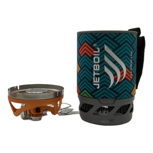 JETBOIL (ジェットボイル) シングルガスバーナー JBMICRO 2016年製 グリーン PSLPGマーク有