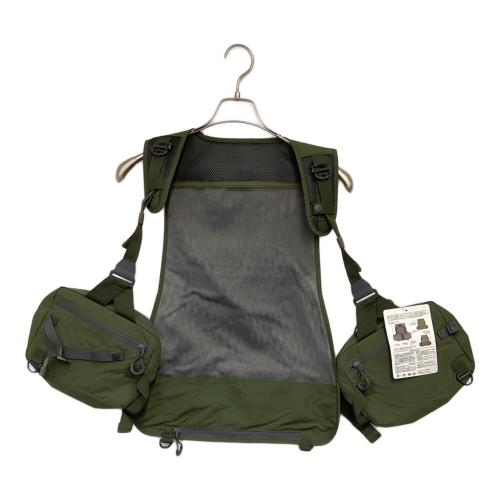 Abu Garcia (アブガルシア) フィッシングベスト マウンテンストリームフィッシングベスト オリーブ メンズ SIZE Free