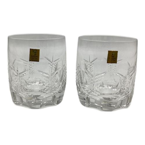 KAGAMI CRYSTAL (カガミクリスタル) 切子グラス ★ 2Pセット