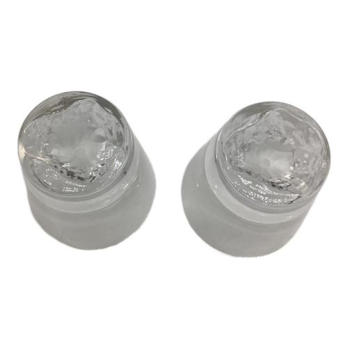 江戸硝子 (エドガラス) グラス 田島窯 富士山ロックグラス ペアセット