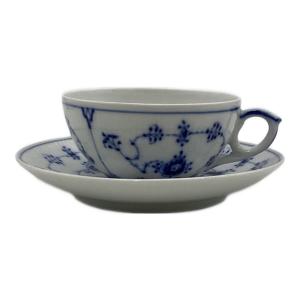 ROYAL COPENHAGEN (ロイヤル・コペンハーゲン) ティーカップ&ソーサー ブルーフルーテッド・プレイン